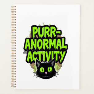 Agenda Gato Atividade Purr-anormal