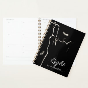 Agenda Gato branco chato