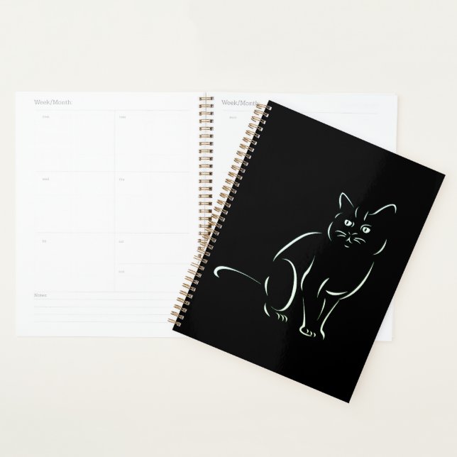 Agenda Gato de Gatinho Branco (Exibição)