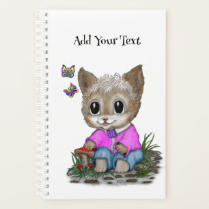 Agenda Gato de Gato e Borboleta