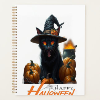 Agenda Gato de Halloween