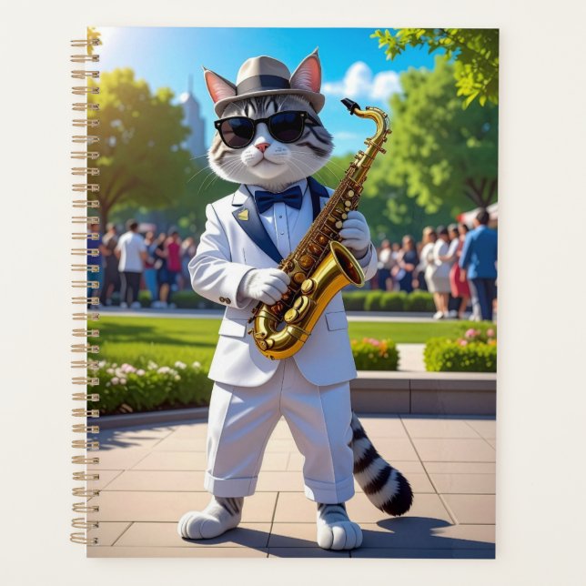 Agenda Gato de Jazz Legal (Frente)