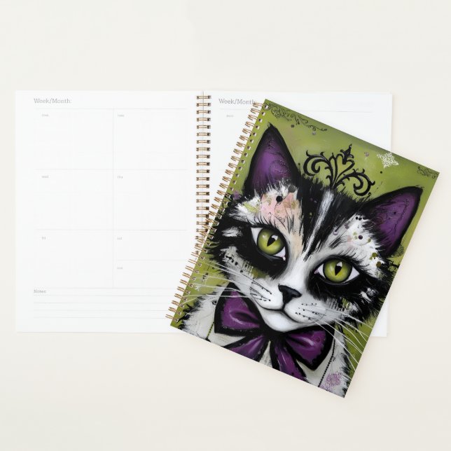 Agenda Gato Gótico (Exibição)