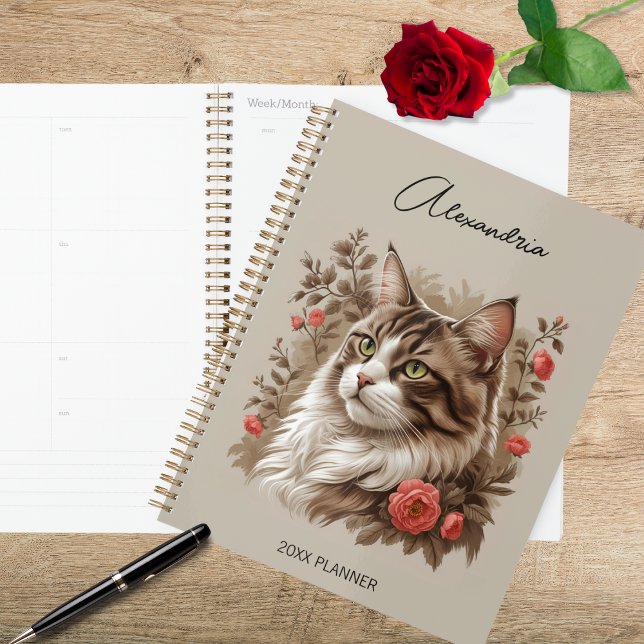 Agenda Gato Listrado  (Criador carregado)
