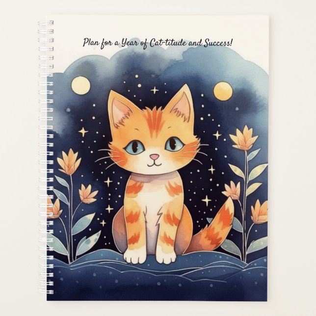 Agenda Gato Místico (Frente)