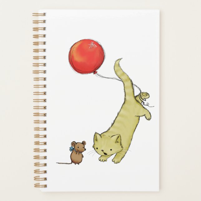 Agenda Gato num balão (Frente)