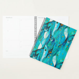 Agenda Gatos abstrato