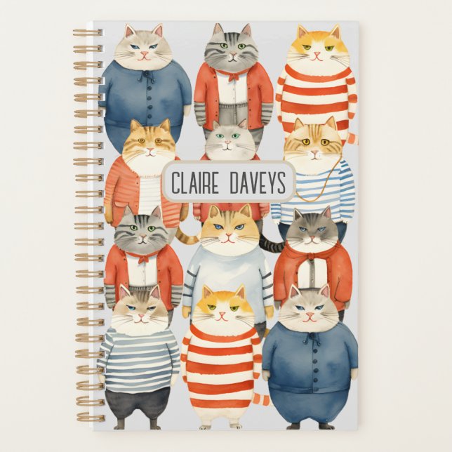 AGENDA GATOS DE HIPSTER LEGAL (Frente)