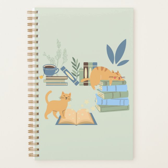 Agenda Gatos em Livros (Frente)