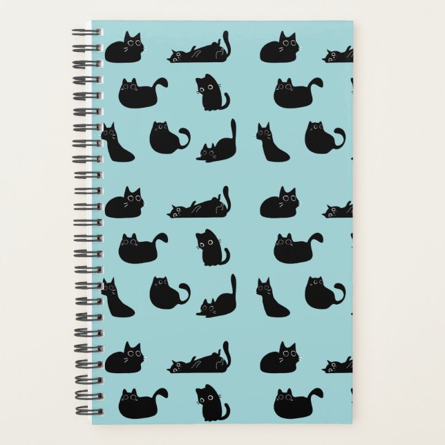 Agenda Gatos Negros Engraçados (Frente)