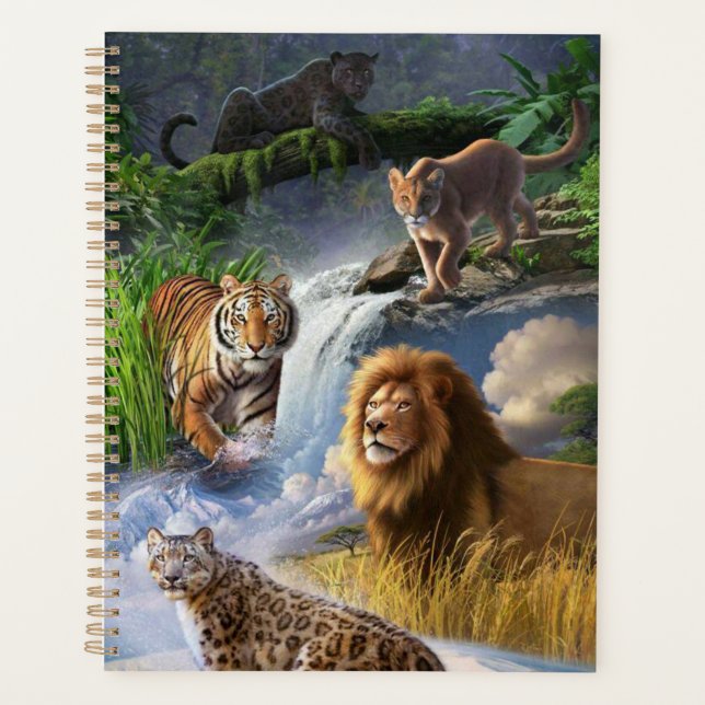 Agenda Gatos-selvagens (Frente)