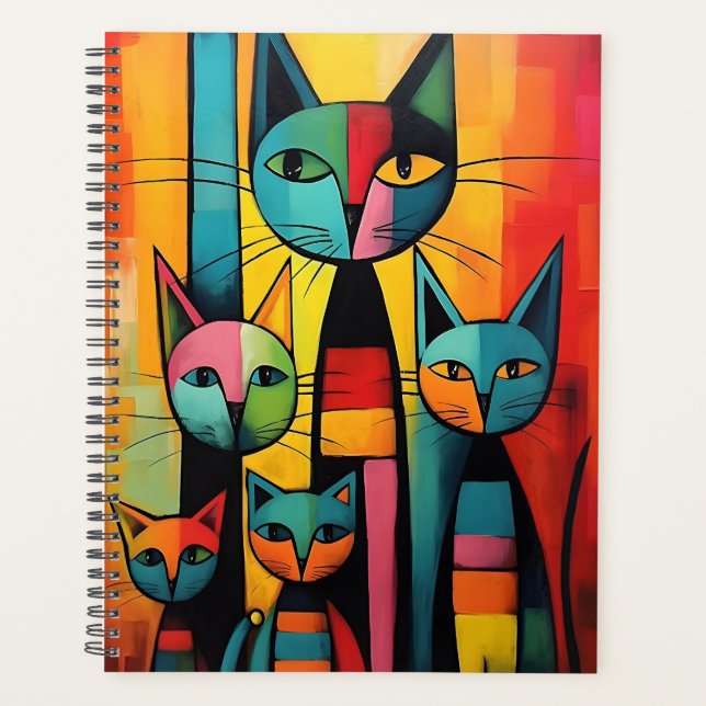 Agenda Gatos Whimsic (Frente)