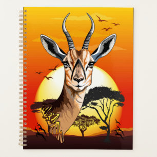 Agenda Gazelle African Antelope Wild Animal