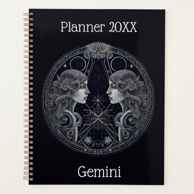 Agenda Gemini Zodiac (Frente)