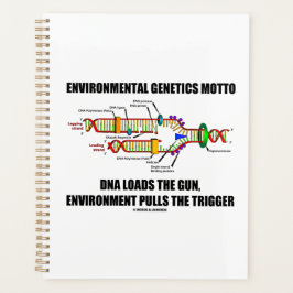 Agenda Genética Ambiental DNA Motto Carrega Ambiente
