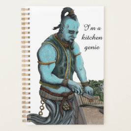 Agenda Genie Chef Cozinhar Magic Janto Fantasy Planner