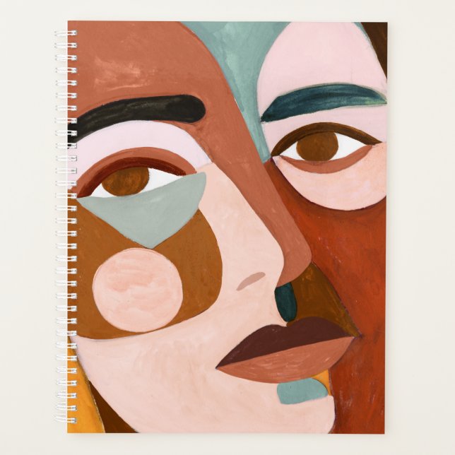 Agenda Geo Face para Cima (Frente)