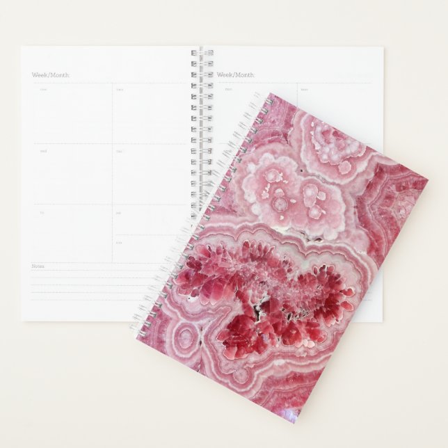 Agenda Geodo Cristal Rosa (Exibição)