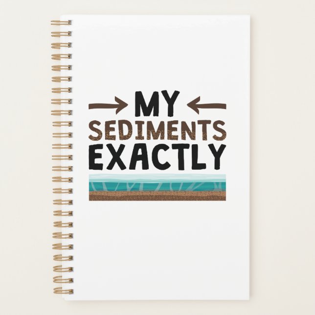 Agenda Geologia Meus Sedimentos Exatamente (Frente)