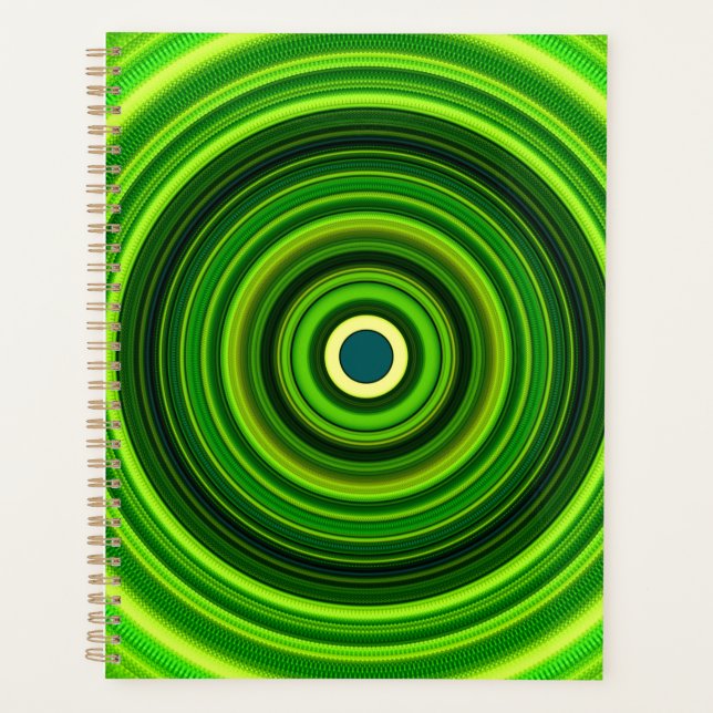Agenda Geomagnetic Green Mandala (Frente)