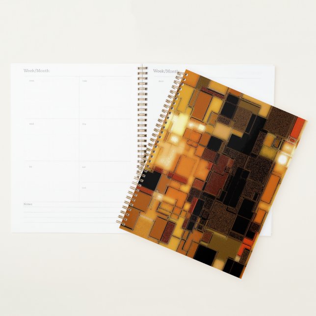 Agenda Geométrico de outono (Exibição)