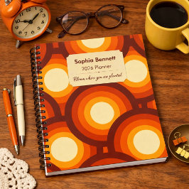 Agenda Geométrico Retrô