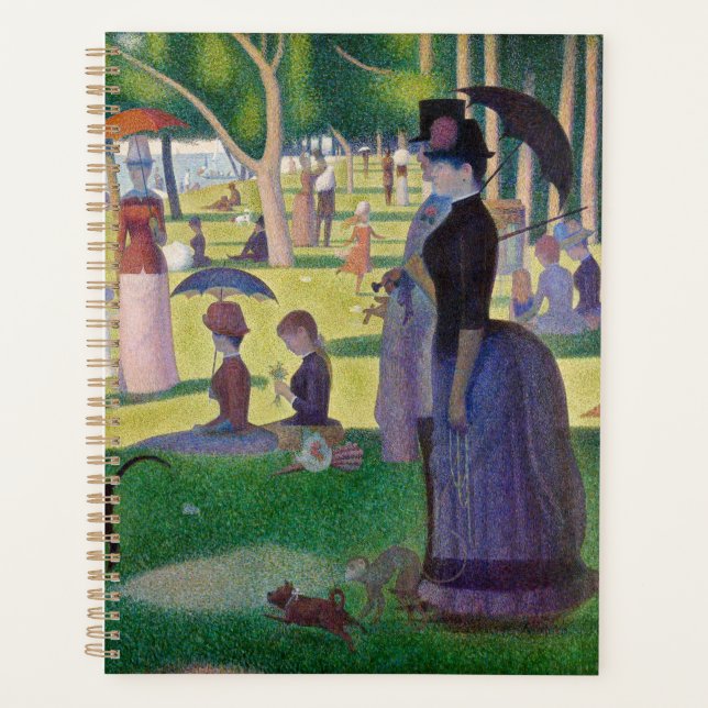 Agenda Georges Seurat - Domingo em La Grande Jatte (Frente)