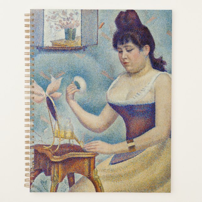 Agenda Georges Seurat - Jovens mulheres se alimentando (Frente)