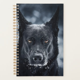 Agenda German shepherd Preto