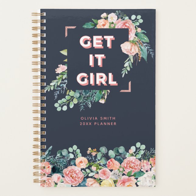 Agenda Get It Girl | Personalizado (Frente)