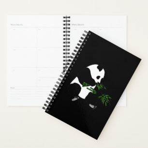 Agenda Giant Panda Come Bamboo Black