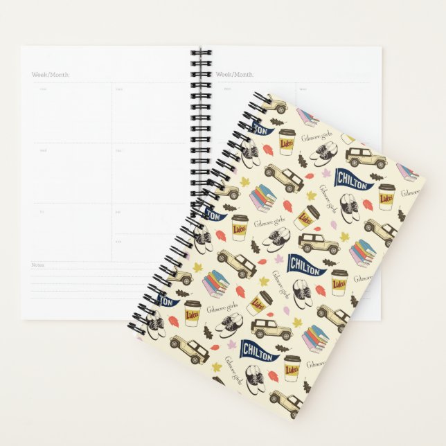 Agenda Gilmore Girls Chilton Fall Pattern (Exibição)
