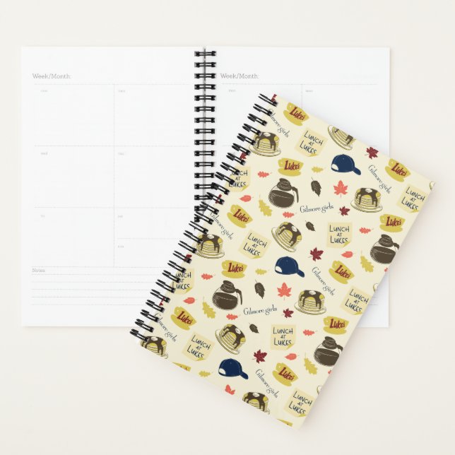 Agenda Gilmore Girls Lunch at Luke’s Pattern (Exibição)