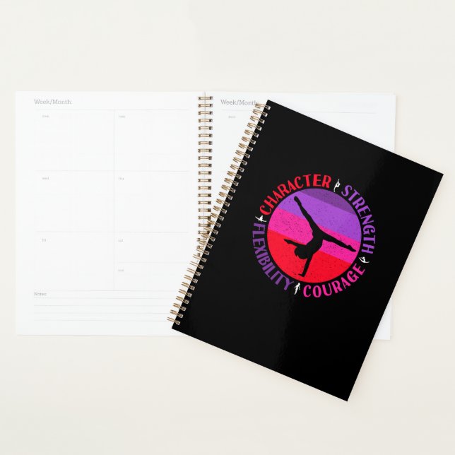 Agenda Ginástica Feminina Força de Caráter Coragem (Exibição)