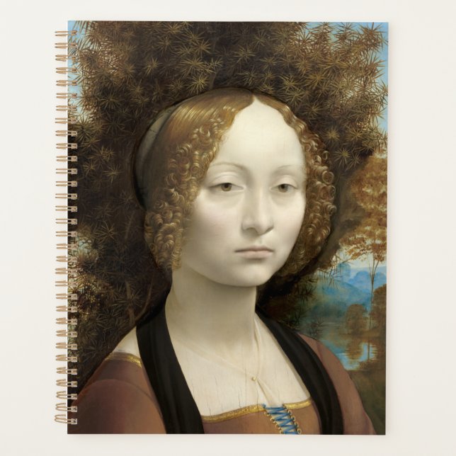 Agenda Ginevra de' Benci Leonardo da Vinci (Frente)