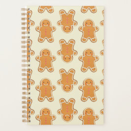 Agenda Gingerbread Cookies Christmas Notebook Journal