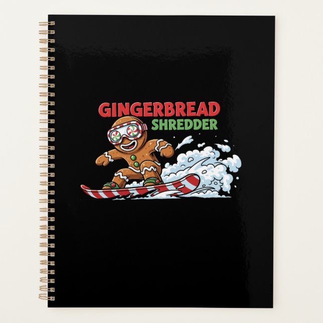 Agenda Gingerpão Snowboarder (Frente)