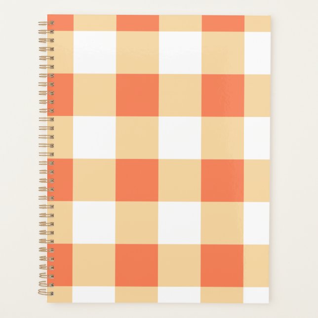 Agenda Gingham Pattern (Frente)