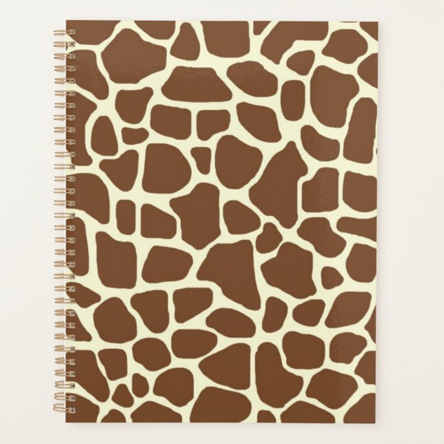 Agenda Giraffe impressão (Frente)