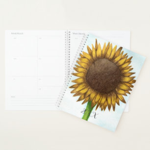 Agenda Girassol bonito