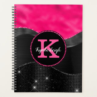 Agenda Girassol Cinza Negra Negra Ondas Rosa Quentes Nome