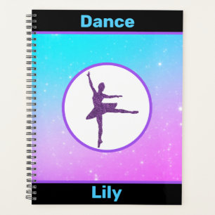 Agenda Girls Dance Pastel Personalizadas