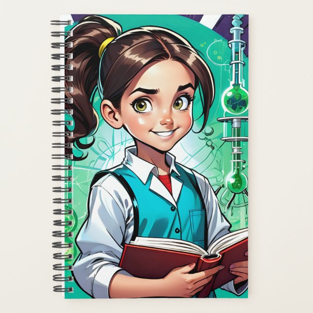 Agenda Girls Love Science! (Frente)