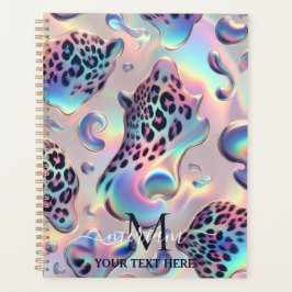 Agenda Girly Opal Leopard Print Office School