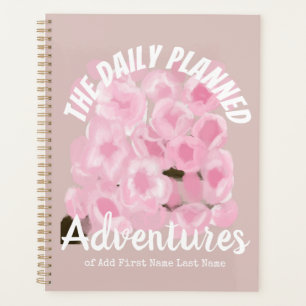 Agenda Girly Pink Primavera Cherry Blossoms Adicionar um 