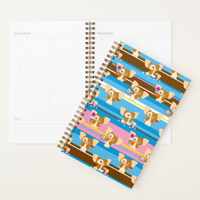 Agenda Gizmo | Padrão de banda desenhada cômoda (Exibição)