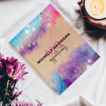 Agenda Glam Trendy, Legal Compromissos Artísticos Moderno<br><div class="desc">Design de planejador personalizado moderno e moderno. O texto é totalmente personalizável. Para alterá-la,  use a opção Personalizar. Para obter mais alterações,  como alterações na fonte,  cor da fonte ou layout de texto,  use a opção Editar design.</div>