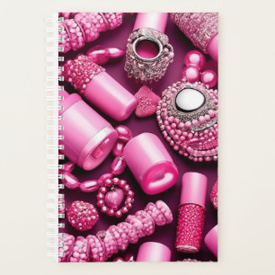 Agenda Glamorous Pink Planner