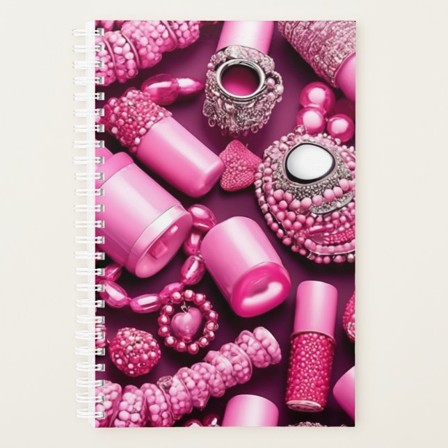 Agenda Glamorous Pink Planner (Frente)