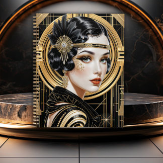 Agenda Glamour do Grande Gatsby Arte Deco